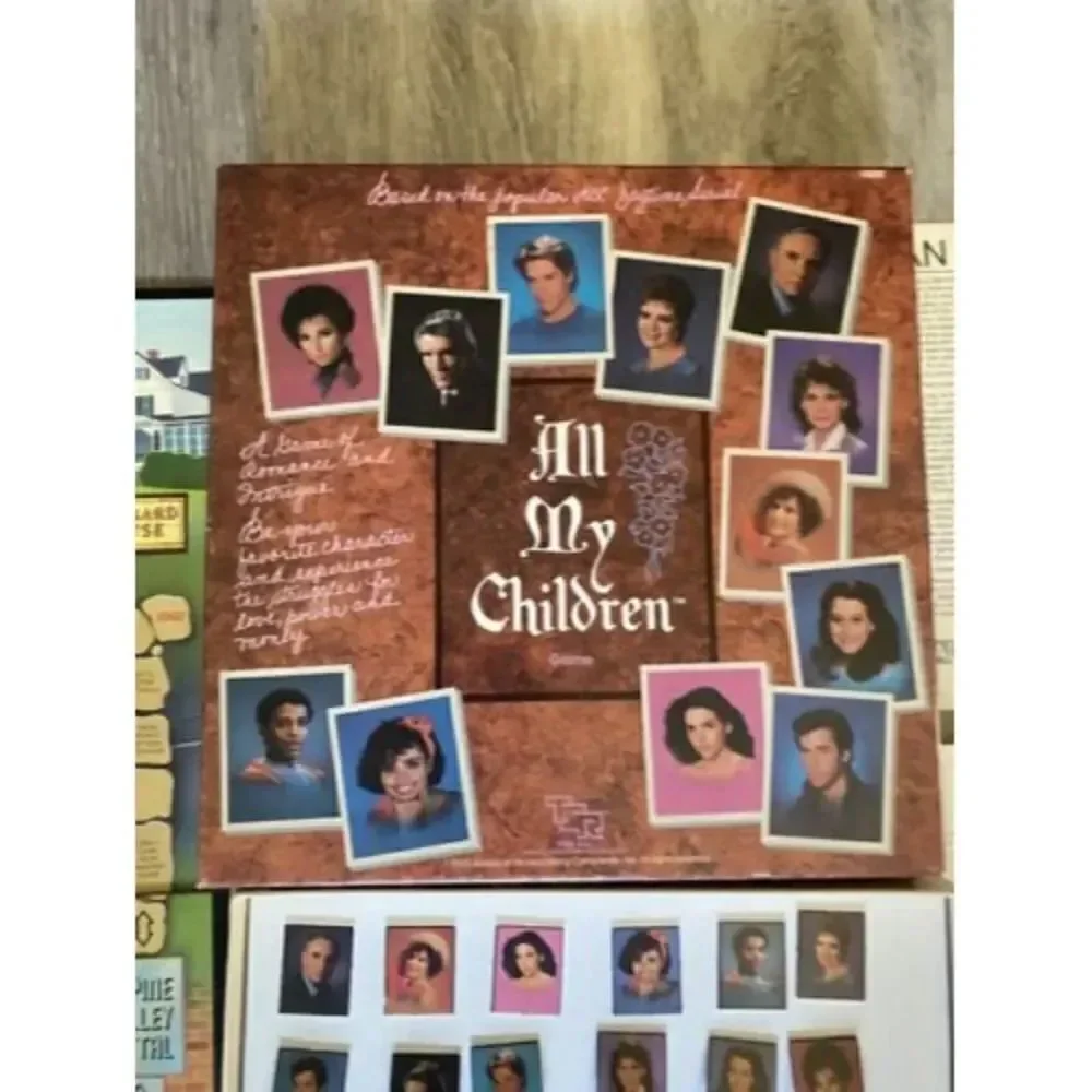 *TSR Board game All My Children Vintage 1985 Complete
